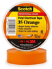 Scotch® Professional Grade Color Coding Vinyl Electrical Tape 35 -ORANGE - 1/2