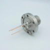 MS High Current Series, Multipin Feedthrough, 3 Pins, 700 Volts, 15 Amps per Pin, 0.094″ Nickel Conductors, 2.75″ Conflat Flange - A0753-2-CF - MPF Products, INC.
