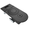 Compression Latch, Sealed Lever Latch, Tool Locking, 4 mm Hex Recess, 11-21mm Panel, 1-14mm Grip, Zinc Alloy, Powder Coat, Black - C5-42-15 - Southco