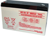 Battery; Acid; 12; 6 V; 5.95 in. L x 1.97 in. W x 3.7 in. H; 4.63 lbs. - 70111512 - Allied Electronics, Inc.
