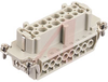 Connector, Female Insert, 32 Contacts - 70104666 - Allied Electronics, Inc.