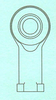 A Series Rod Ends -- AF-10-GP - Image