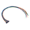 13+13 Pos. Female DIL 24 AWG Cable Assembly, 450mm, single-end, Extended Wall, Jackscrews - M80-FE22668F2-0450L - Harwin Plc