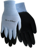 Red Steer Eco-Fiber 1151 Black/Pink/Purple Large Bamboo Full Fingered Work & General Purpose Gloves - Latex Palm Only Coating - Smooth Finish - 046065-11513 - 046065-11513 - R. S. Hughes Company, Inc.