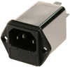 Inlet, Plug, Iec C14, 6A, Panel; Product Range Schaffner - 11B2986 - Newark, An Avnet Company