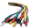 Lead Set, Multi color, Insulated, Alligator, 10 Leads, Soldered Clips - 70188678 - Allied Electronics, Inc.