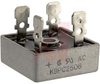Bridge Rectifier; 600V; 400A; 420V; 25A - 70016000 - Allied Electronics, Inc.