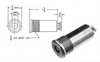 Threaded Telephone Jack -- TJT-105
