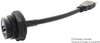 Usb Cable, 3.0 A Rcpt-Plug, 150Mm, Blk; Connector A Amphenol Ltw - 83Y8531 - Newark, An Avnet Company