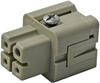 Heavy Duty Connector Insert, 3+Pe Signal, Cks Series, 4, 2, Receptacle, 3A, Socket Rohs Compliant Ilme - 90W0558 - Newark, An Avnet Company