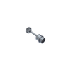 Captive Screw, 1/4-20 Thread, Flare-in, Slotted Recess, Knurled Bright Knob - 51-11-309-24 - Southco