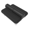 Lift-Off Hinge In-line Knuckle Style, Concealed Mount, Zinc Alloy, Powder Coat, Black - 96-DHLM-8060-GNLPC - Southco