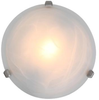50046-SAT/ALB Flush Mounts-Bowl Style - 362224 - Capital Lighting, Inc.