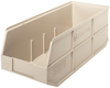 Stackable Shelf Bin, Ivory; Bin Colour Quantum Storage - 44AC7600 - Newark, An Avnet Company