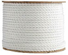 3 Strand White Polypropylene Rope -- TWPW100600 - Image