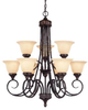 1P-5591-9-16 Mid. Chandeliers-Glass Up - 457389 - Capital Lighting, Inc.
