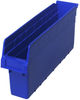 Store-More 8 Shelf Bin, Blue; Bin Colour Quantum Storage - 44AC6858 - Newark, An Avnet Company