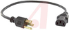 Power Cord; 10 A; 386; SVT Beldfoil Shielded; 1 Ft. 6 in.; 0.246 in. (Outside) - 70116084 - Allied Electronics, Inc.