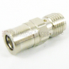 SMA Female (Jack) to SMB Plug Adapter, Nickel Plated Brass Body, High Temp, 1.3 VSWR -- SM2057 - Image