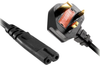 Power Cord, Bs 1363-Iec 60320 C7, 6.6Ft; Connector Type A Quail Electronics - 72AC4358 - Newark, An Avnet Company