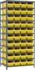 Shelving, Steel Shelving Kit, 24x36x79, 42 Bins - AS2479084Y - Akro-Mils, Inc.
