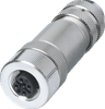 Female cordset, field attachable - V1-G-ABG-PG9 - Pepperl+Fuchs SE