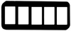 Standard Wall Plate - 80405 - Mulberry Metal Products, Inc.