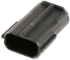 Cap Housing, 3Pos, 1Row, Pbt, Black; Product Range Te Connectivity - 84R0940 - Newark, An Avnet Company