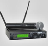 UHF Professional Wireless Dual Combo System, with WA302 Instrument Cable, ULX2/58 Handheld Transmitter and SM58 Microphone - ULXP124/58 - Visual Sound, Inc.