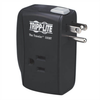 Protect It! 2-Outlet Portable Surge Protector, Direct Plug-In, 1050 Joules, Ethernet Protection -- TRAVELER100BT