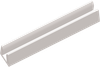 0.100 Panel Uncut Grommeting, LLDP, Black -- AP01FGU0100PB - Image