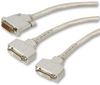 Audio / Video Cable Assembly, Dvi-D Plug, Dvi-I Socket, X 2, 0.98 Ft, 300 Mm, White Rohs Compliant Videk - 74M6495 - Newark, An Avnet Company