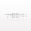 Straight Connector, Barbed, Natural - 61929 - Qosina Corp.