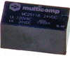 Relay, Signal, Dpdt, 120Vac, 24Vdc, 1A; Coil Voltage Multicomp Pro - 12P9633 - Newark, An Avnet Company