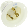 Power Entry, Flanged Inlet, 2P3W, 30A 250V, L6-30P; Connector Type Hubbell Wiring Devices - 66F5603 - Newark, An Avnet Company