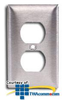 Hubbell Single Gang Duplex Infin-e-Station Cover Plate - HPWS8 - TelephoneStuff.com