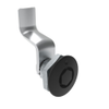 Quarter-Turn Cam Latch, Bellcore 216, 36mm  Grip, Sealed, Zinc Alloy, Powder Coat, Black - E5-1-135-191 - Southco