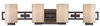83804-FBZ Bathroom Fixtures-Four Lights - 650704 - Capital Lighting, Inc.