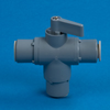 PVC Three-Way Ball Valves 326 Series -- 22265 - Image
