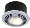 Ceiling Mount Fan Driven Heater and Ventilator and Light -- 9093WH