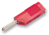 Plug, 4Mm, Stackable, Red, Pk5, Von; Gender Hirschmann Test And Measurement - 72C2170 - Newark, An Avnet Company
