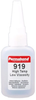 Permabond 919 High Temp Resist Cyanoacrylate Adhesive Clear 1 oz Bottle -- 919 1 OZ BOTTLE - Image