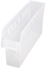 Store-More 8 Shelf Bin, Clear; Bin Colour Quantum Storage - 42AC5872 - Newark, An Avnet Company