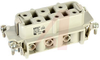 POWER CONNECTOR; 400 V (VDE), 600 V (UL, CSA); 35 A (UL, VDE, CSA); FEMALE; 6 - 70124298 - Allied Electronics, Inc.