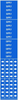 Brady B-946 White on Blue Vinyl Self-Adhesive Pipe Marker - 2 1/4 in Height - 1/2 in Character Height - 2 3/4 in Length - Printed Msg = SUPPLY with Right Arrow - 7281-3C - 754476-81679 - R. S. Hughes Company, Inc.