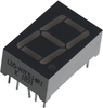 Seven Segment Display, 14.22Mm, Red; Led Color Lumex - 67R4241 - Newark, An Avnet Company
