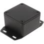 Small Enclosures - Diecast Enclosures - 1590LBFBK - Hammond Manufacturing Company Inc.