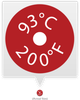 HOT SPOT 200F/93C TEMPERATURE RECORDER - HS200 - Telatemp Corporation