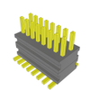Board Spacers, Stackers (Board to Board) - 612-AW-08-03-G-D-122-075-ND - DigiKey