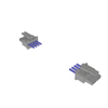 Rectangular Cable Assemblies - 612-MMSST-04-20-L-20.00-D-K-LUS-ND - DigiKey